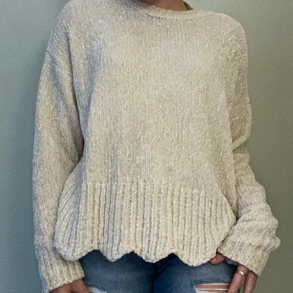 Cynthia Rowley Chenille Sweater- Size Medium